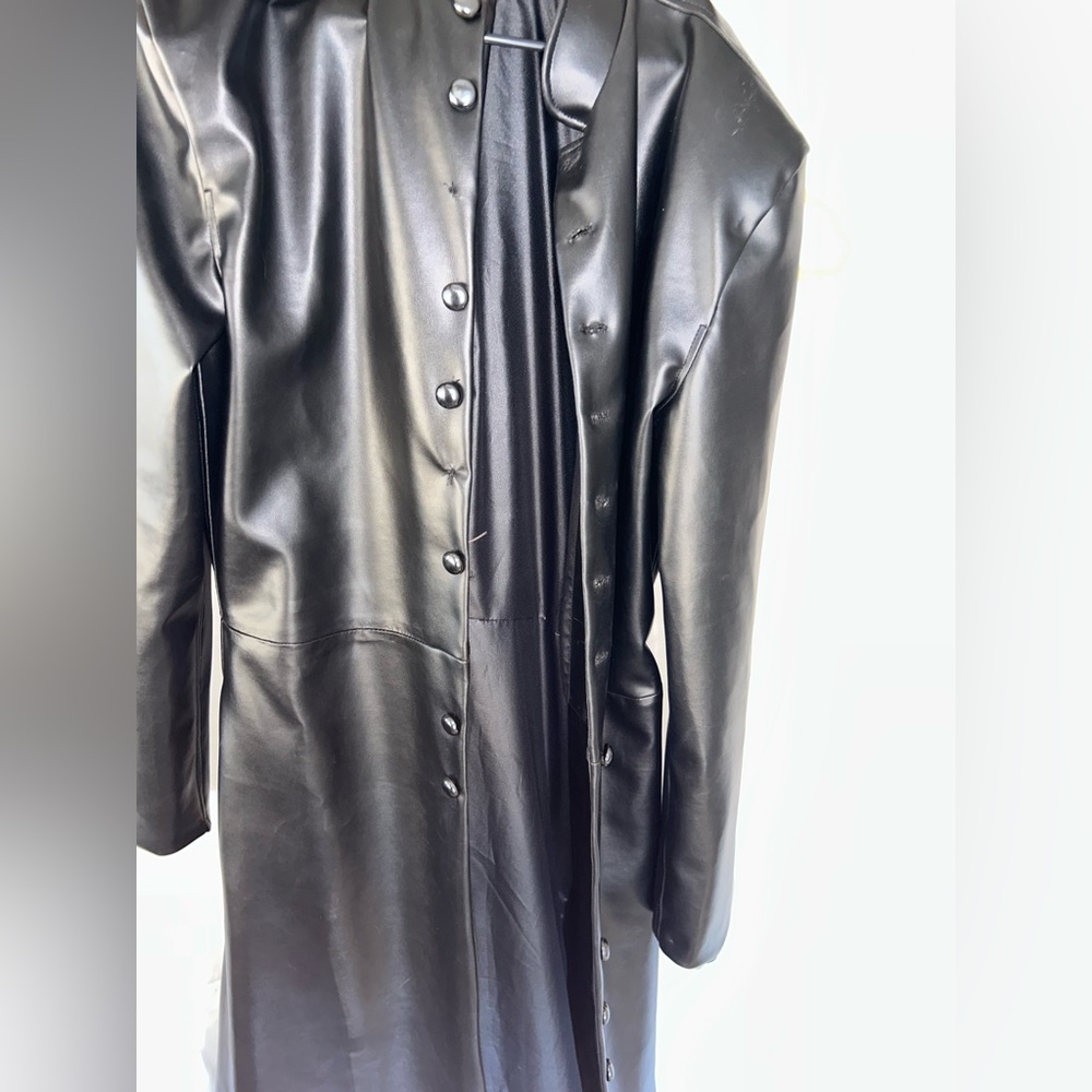 Diomadis men’s leather coat. Handmade